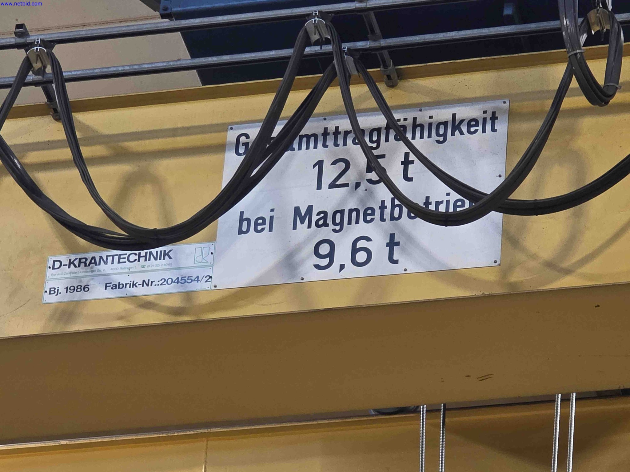 Zweiträger-Brückenkran (IS 4079) D-Krantechnik